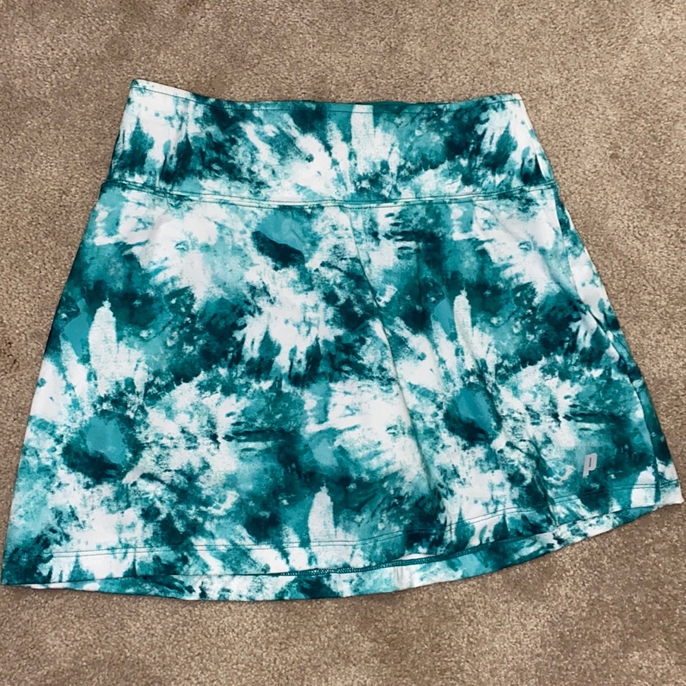 EUC tye-die prince tennis skirt